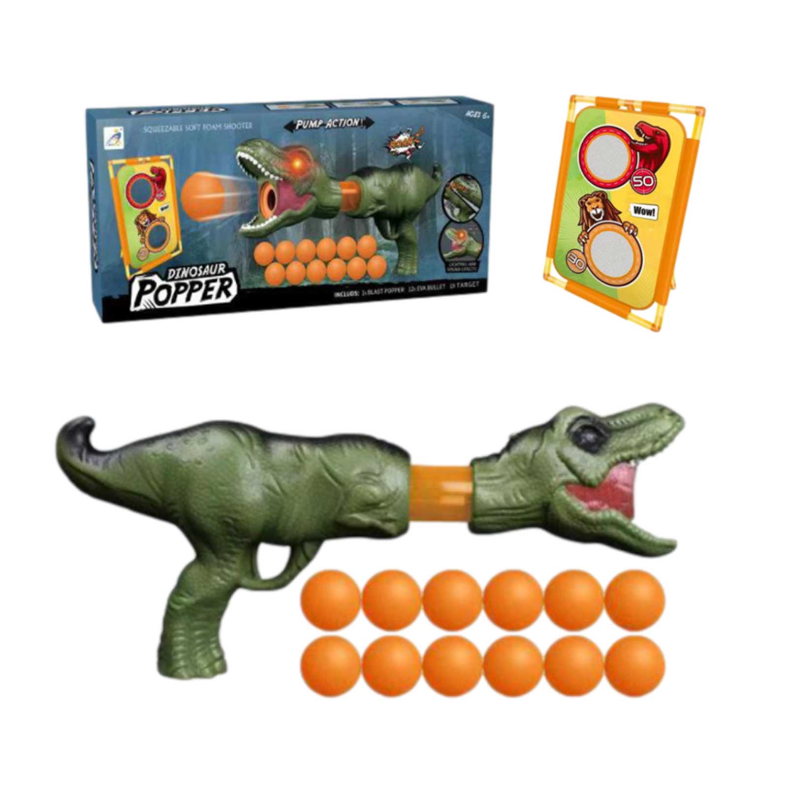 Schieten Speelgoed Set Gemonteerd Concurrerende Dinosaurus Speelgoed