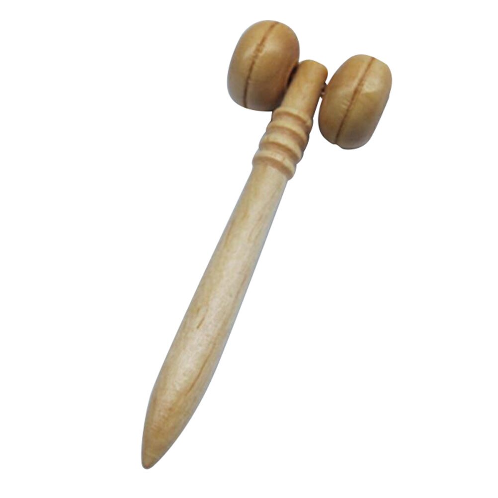 Barra de masaje de madera para pies, herramienta de fisioterapia, reflexología, masaje de pies tailandés, , en oferta: Transparente