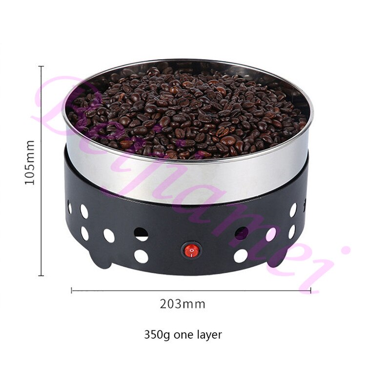 Electric Coffee Bean Cooler Machine 500g Small Household Coffee Beans Roasting Radiator Cooling Plate Coffee Accessories