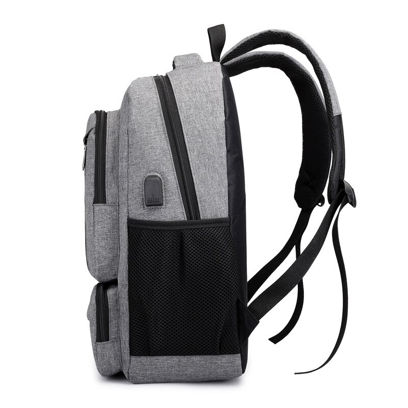 Hommes sac à dos 15.6 pouces ordinateur portable USB recharge multi-couche espace voyage homme sac nouveaux hommes sac multifonctionnel sacs à dos femmes