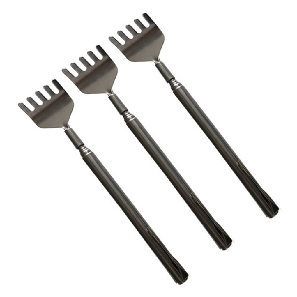 Portable Adjustable Extendable Telescopic Back Scraper Backbone Scratch Massage Itch Scratch Massage Tools 1-5pcs: 3pcs