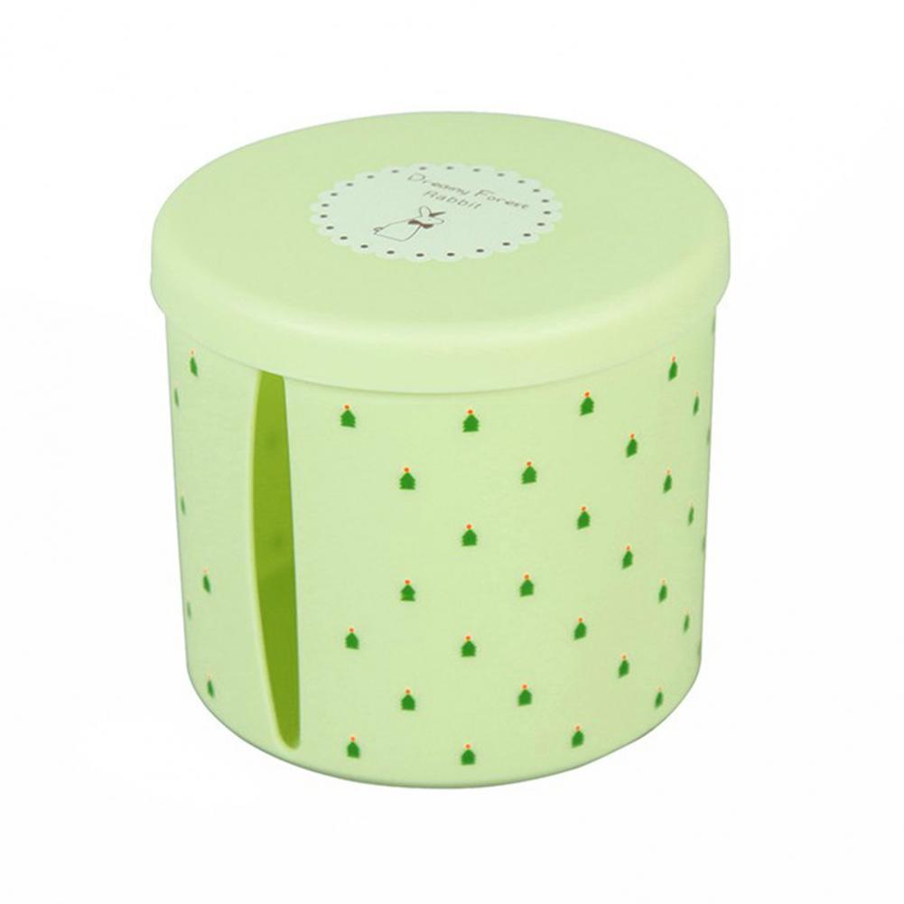 Facial Tissue Dispenser Detachable Solid Versatile Water Proof Facial Tissue Case: Green
