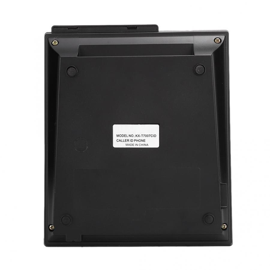 Home Office Telephone Dual Interface Caller ID Large Buttons Landline Black