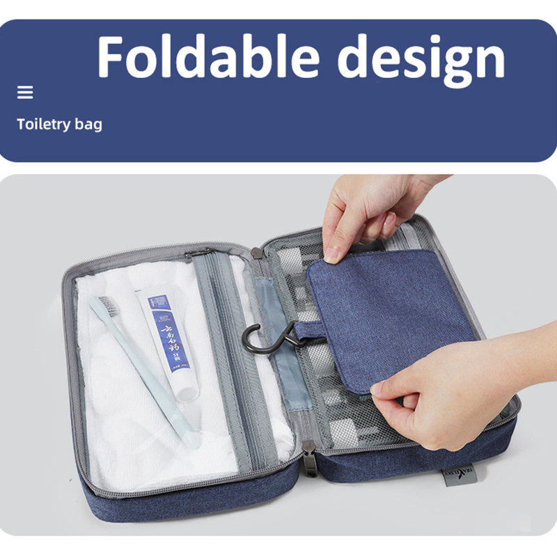 Cosmetische Tas Waterdichte Mannen Opknoping Up Tas Oxford Travel Organizer Make Up Case Voor Vrouwen Benodigdheden Wassen Toilettas