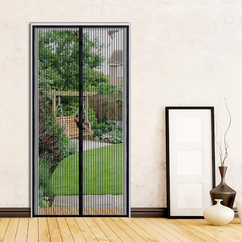 Anti Mosquito Insect Fly Bug Curtains Net Automatic Closing Door Screen Kitchen Curtains Magnetic Mosquito Net Door
