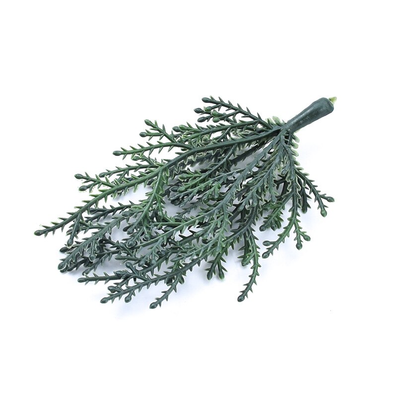 10 stk mini juletre hobbymaterialer kunstige planter hjemdekorasjon tilbehør scrapbooking blomst dekorativ blomsterpotte