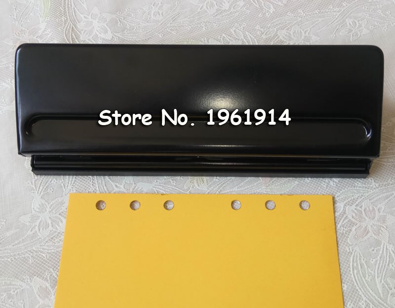 6 Holes Papier Punch Voor Scrapbooking Punch Handgemaakte Cut Card Perforator Voor Diy Card Papier Punch