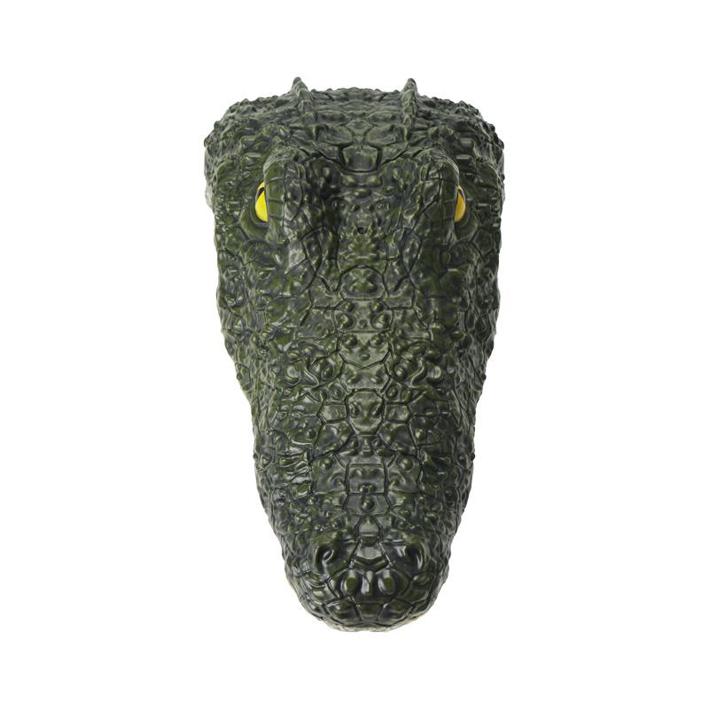 KALIONE RC Boat Simulation Crocodile Head 2.4G Remote Control Joke Alligator Decoy Electric Toys Summer Water Spoof Toys