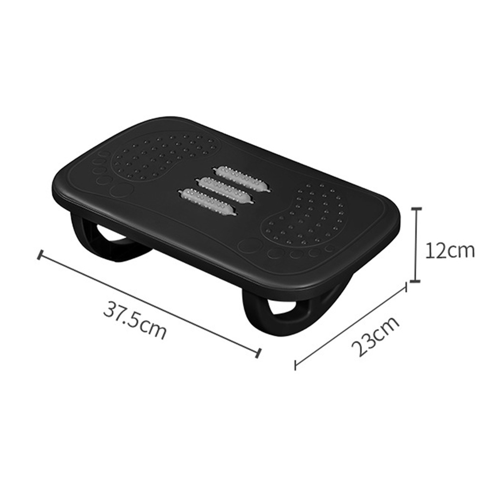 Gungande fotstöd för under skrivbord ergonomiskt skrivbord benstöd gungande balansbräda bekväm fotpall för skrivbord hemmakontor