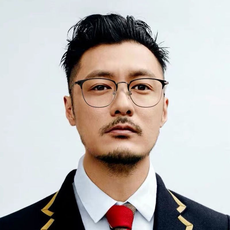 unisex square Plain glasses for men women Metal frame glasses for party eyeglasses Gentle Black eyebrow frame