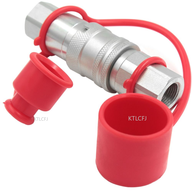 Excavadora hidráulica plana FF de alta presión, martillo rotura, abrazadera de madera, enchufe rápido, acoplador rápido de conexión rápida