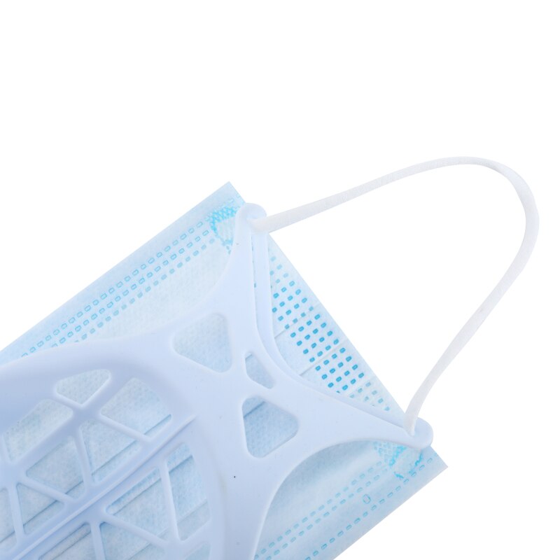 1PC Maske Halfter 3D Silikon Mund Maske Unterstützung Atmen Unterstützen Maske Innere Kissen Halterung Faltbare Maske Halfter Atmungsaktive Ventil
