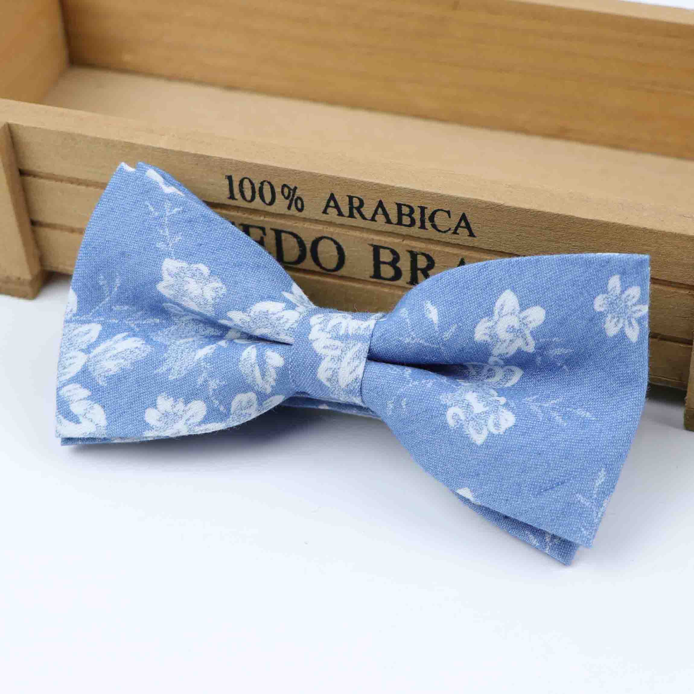 Stil butterfly herre smoking bomuld farverig sommerfugl blomster rose paisley bowties bryllup fest afslappet cravat butterfly: 13