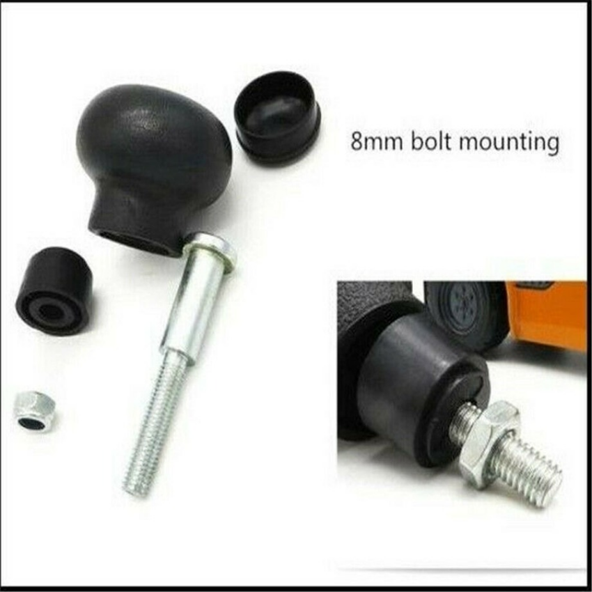 Lenkrad Spinner Knopf Drehhilfe Ball Traktor Gabelstapler Werkzeug 8mm Schraube 1* 1PC