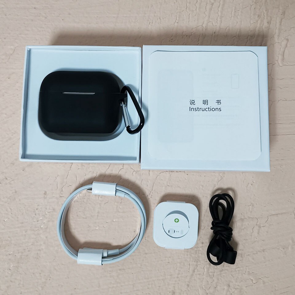 I990000 Plus TWS Wirelesss Bluetooth Kopfhörer 1:1 ANC Noise cancelling & Transparenz Ohrhörer Super Bass PK i9000 i900000 MAX: White Blackcase
