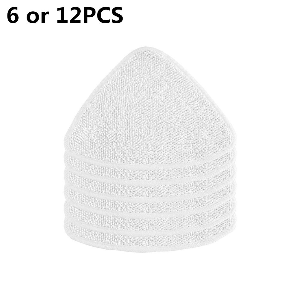 6 or 12 vervangende microvezel dweilpads geschikt voor vileda 100 spray en stoom dweil