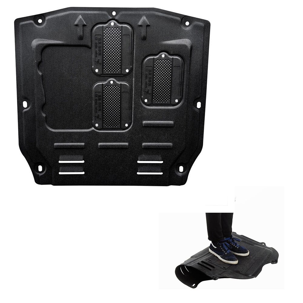 Voor Chevrolet Equinox Onder Engine Guard Board Splash Shield Modder Spatbord Plaat Cover Zwarte Auto Bodem Mudapron Spatbord Deksel