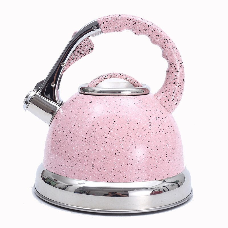 Stainless Steel Coffee Teapot Induction Whistle Tea Kettle Stove Tops 704G 3.5L