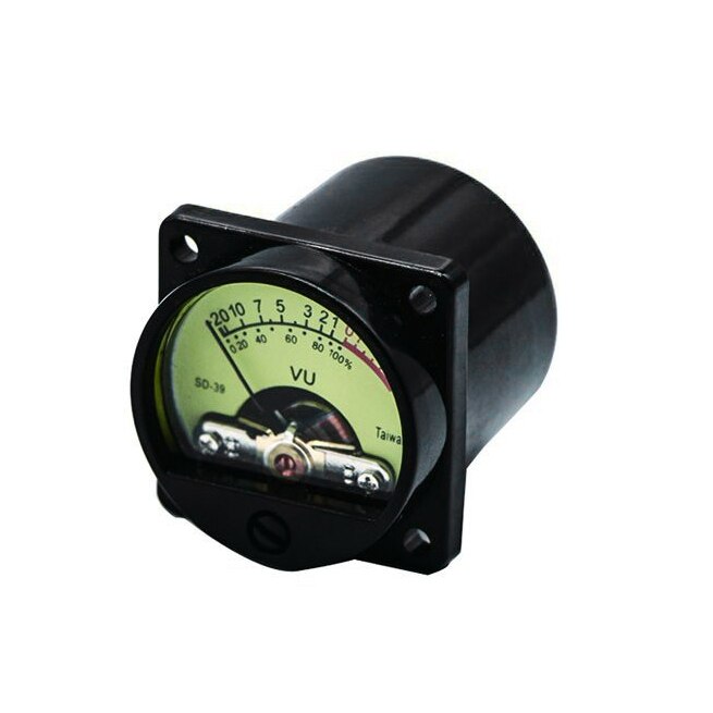 SD39 Taiwan 500UV Vu Meter Met Warm Backlight Panel Vu Meter Voor Pre-Versterker