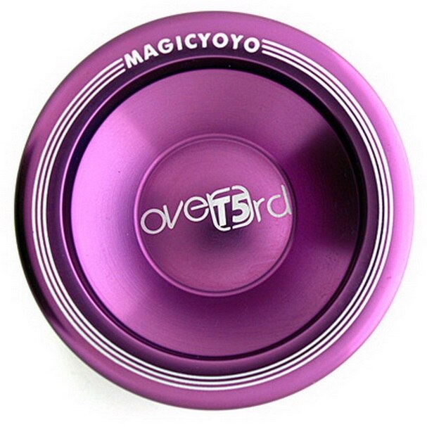 Magic yoyo red  t5 legering aluminium yo-yo yoyo leksak: Lila