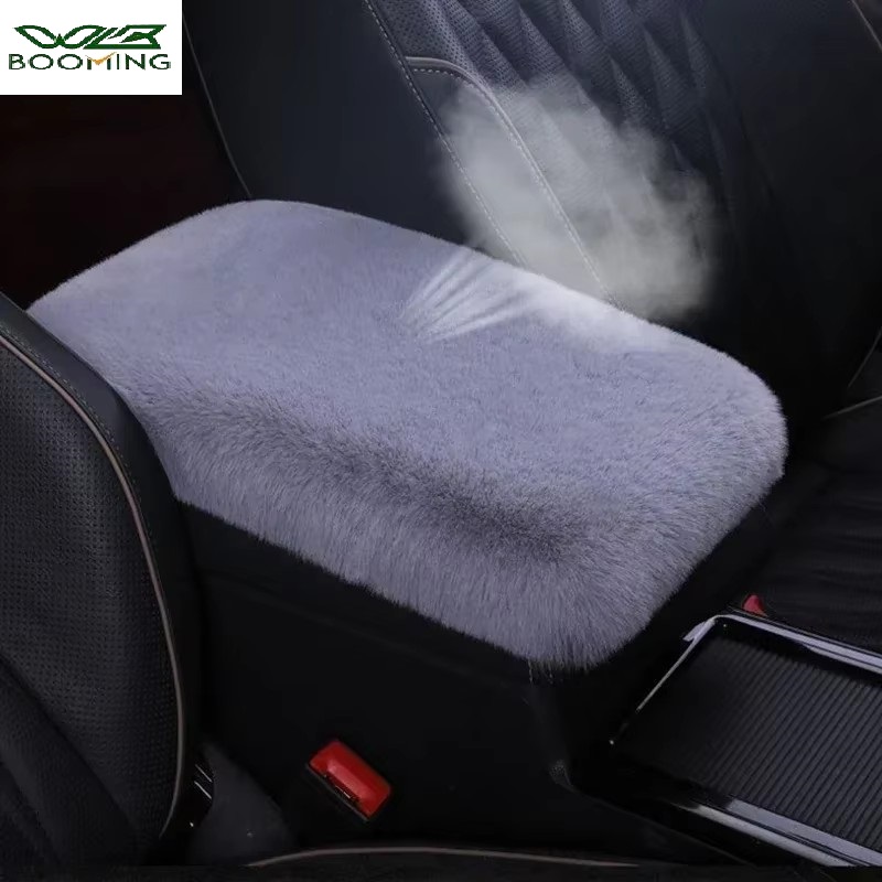 Auto Armsteun Doos Pluche Pad Middenconsole Arm Cover Pad Auto-interieur Decoratie Auto-accessoires Interieur