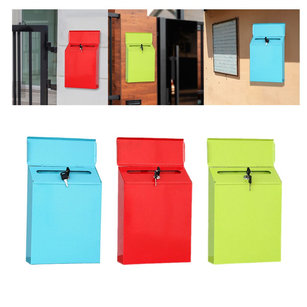 Mailbox Locking Wall Mounted Comment Box Payments