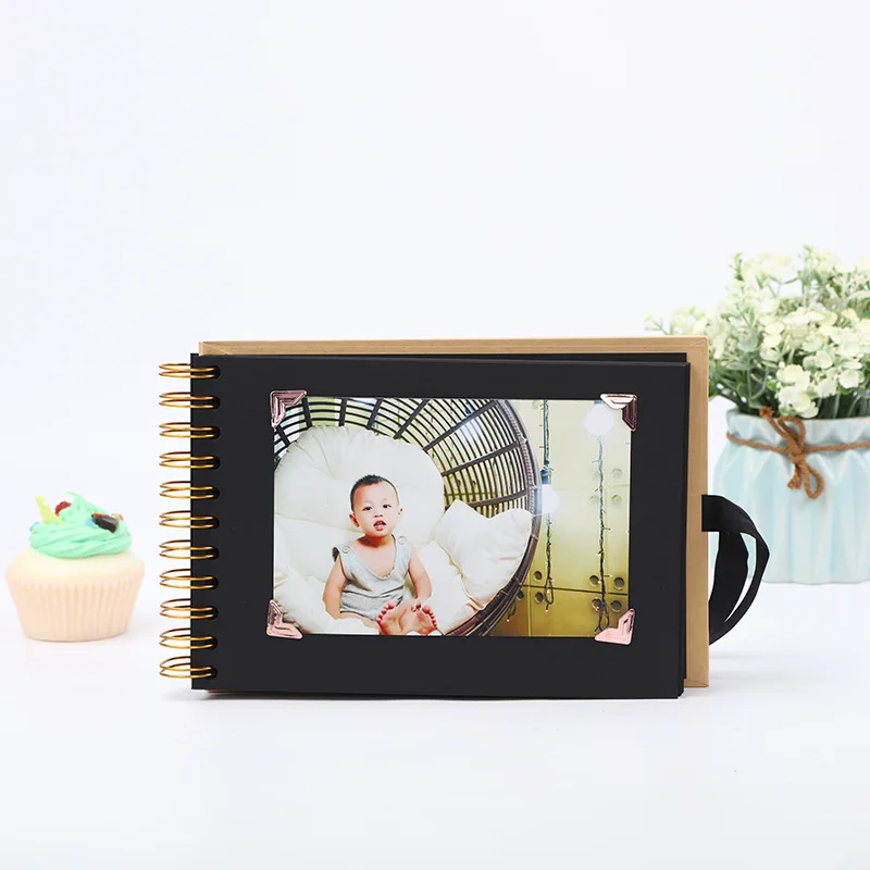 2 farger 30 sider fotooppbevaring diy håndverk fotoalbum idolbilde bryllup bursdag minnesmerke konfirmasjon fotoalbum