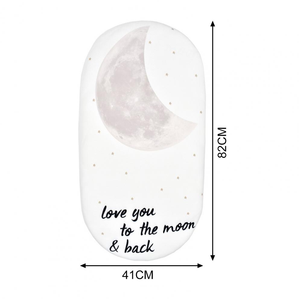 Funda de colchón con de flores, sábanas de cuna de LICRA extraíble para bebé, accesorios infantiles