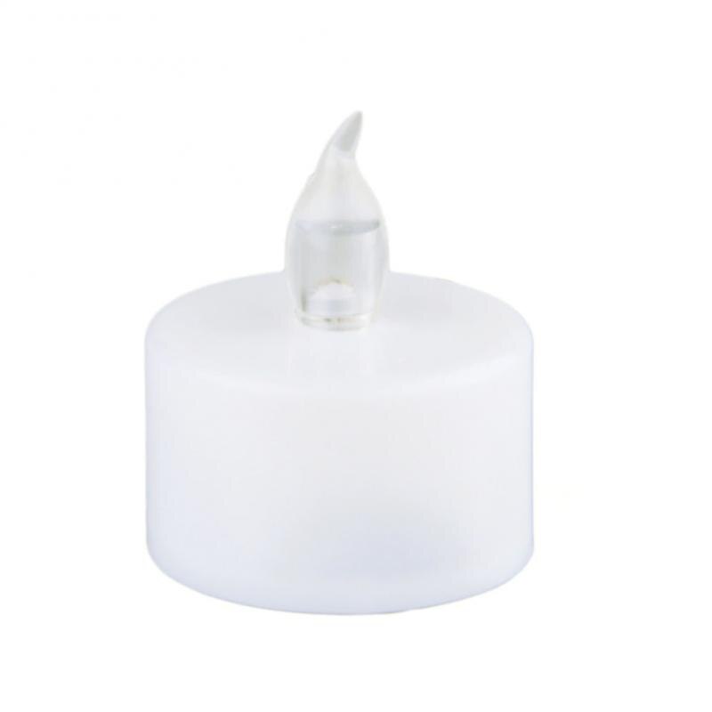 30/50 stk flammefri led stearinlys fyrfadslampe batteridrevet hjem bryllup fødselsdagsfest dekoration belysning: 02 30 stk