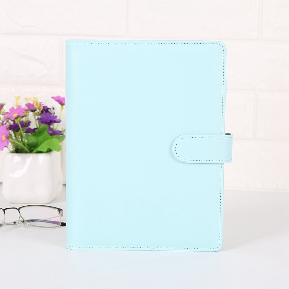 Macaron Leather Spiral Notebook Original Office Personal Diary/week ...