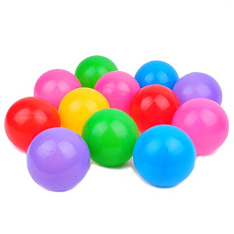 50 Stks/partij Baby Fun Kleurrijke Zachte Zwemmen Zwembad Oceaan Bal Tent Bal Plastic Speelgoed Ballen Baby Play Games Toy