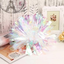 Regenbogen Fantasie Cheerleading Blume Ball Bunte Dance Leistung Requisiten 1 30 CM Sport, Spiele etc.