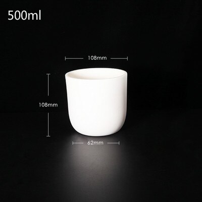Korund degel, aluminiumoxid degel, flyktig vatten degel, båge degel . 5ml 10ml 20ml 30ml 50ml 100ml. 5 delar  / 1 paket.