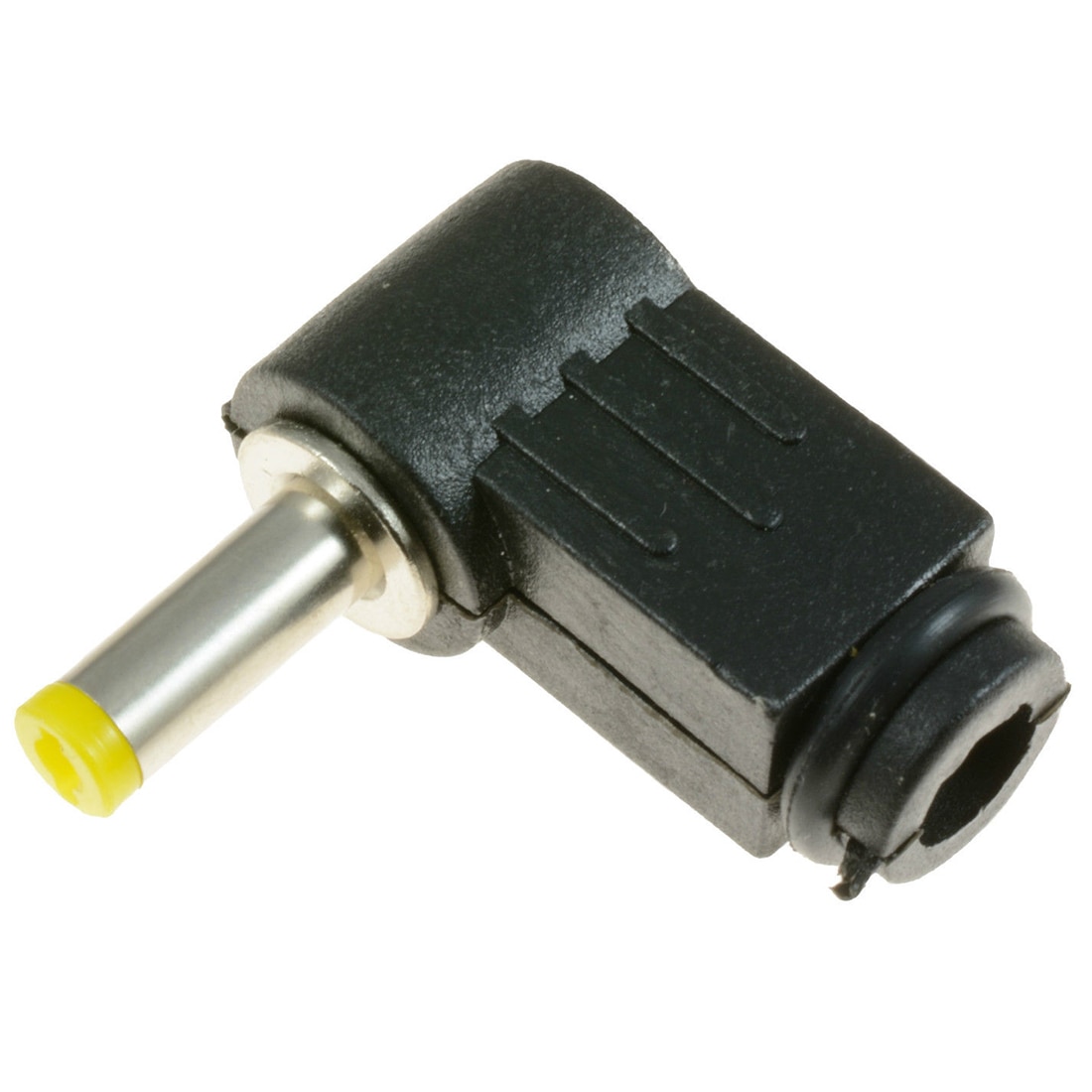DC In-Line Plug Socket Jack Connector Man/Vrouw, haakse Plug 1.7x4.0mm Hoeveelheid: 5