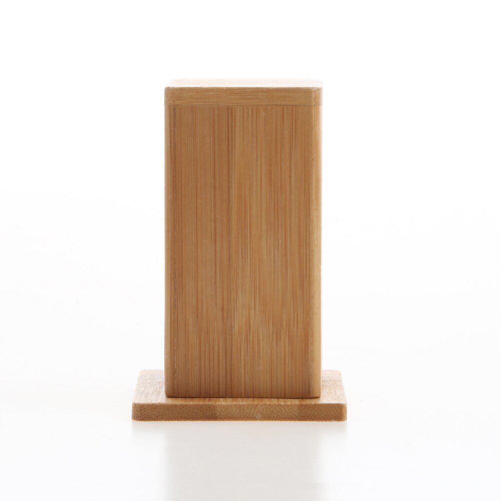 FURGERIN Portable Toothpick Holder Wood wooden toothpick box container Bamboo Tooth Pick Dispenser Toothpicks Case: Default Title