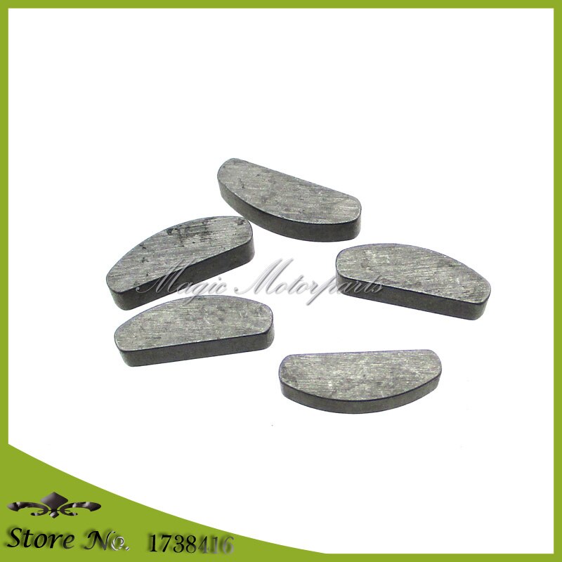 5pcs Woodruff Key For Pit Dirt Bike Crank or Flywheel. Timing Key Locater