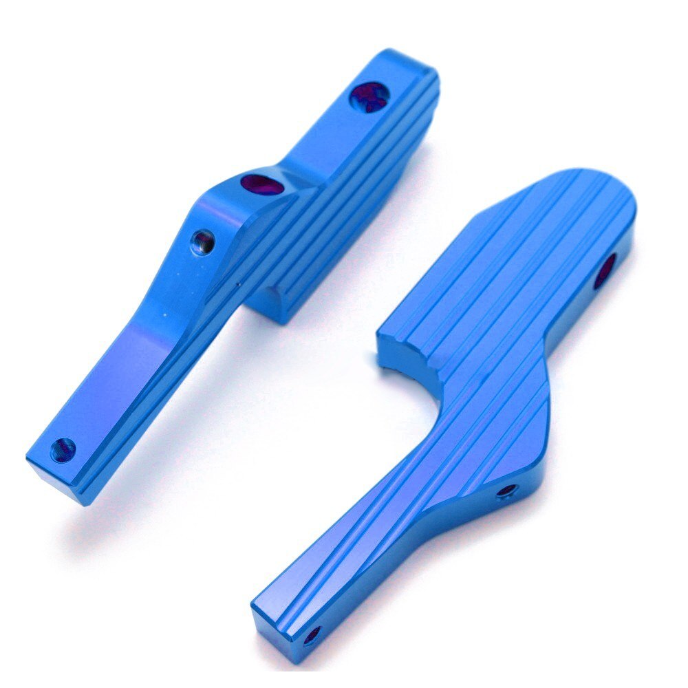 Aluminum Motorcycle Rear Passenger Footrest Extension Extended Footpeg Foot Black Pegs Motorcycle Motorcycle Pegs Folding