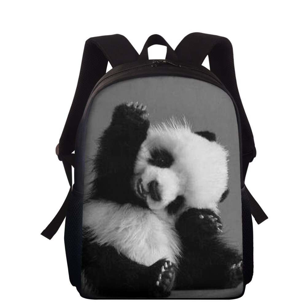 Cute Panda 3D Print Children School Bags Girls Boys Kindergarten Primary Backpack Kids Bag Bookbag Student Mochila: XD249Z87