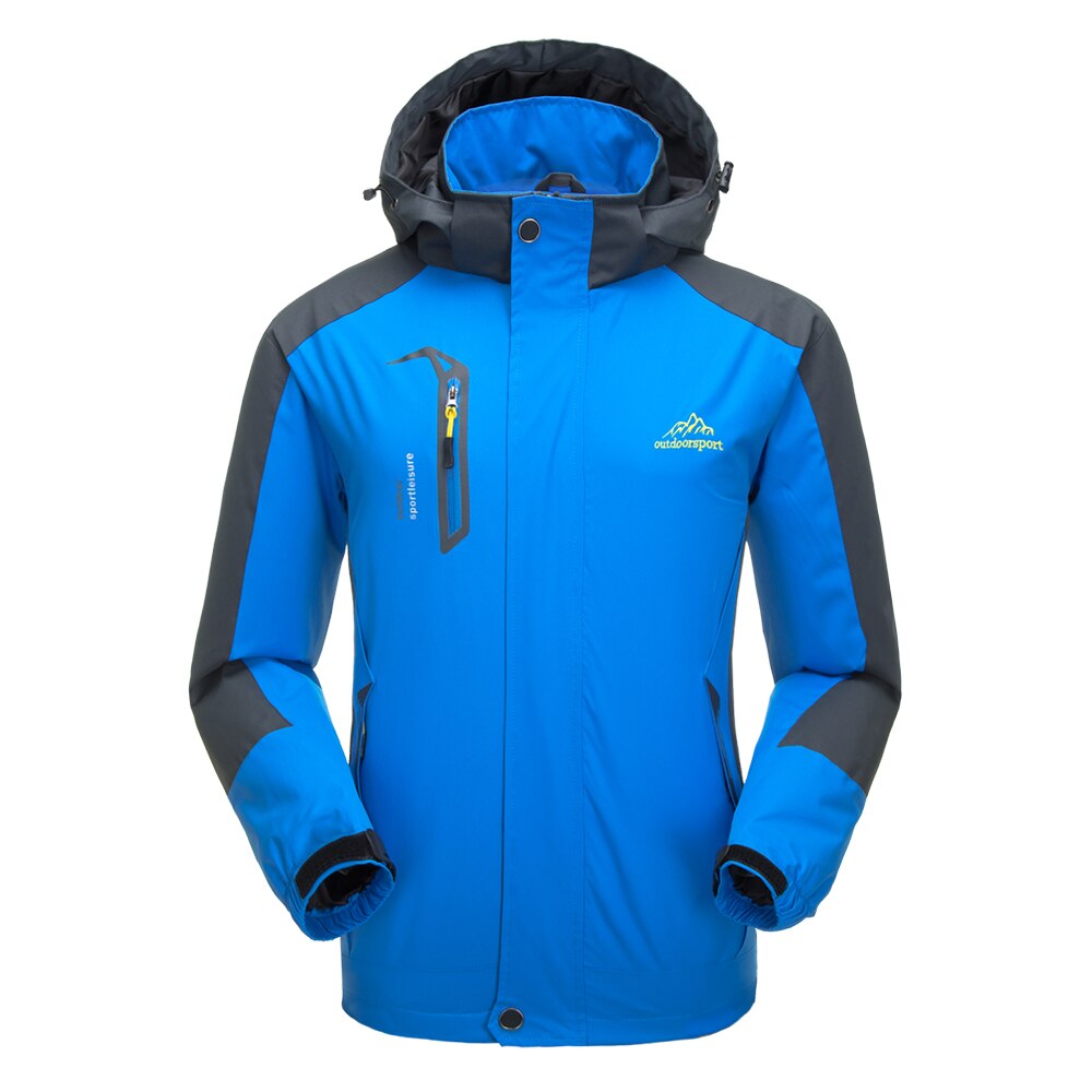 Lixada Mannen Winter Thermische Winddicht Fietsen Jacket Regenjas Sportkleding Outdoor Wandelen Fietsen Sport Afneembare Voor Mannen