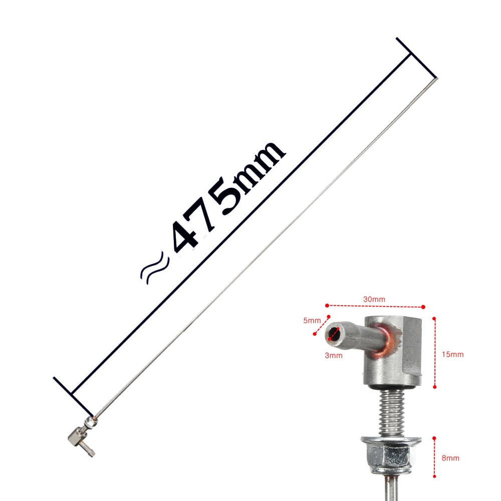 490Mm Heater Brandstof Stand Pijp Brandstoftank Pick Up Low Profile Standpijp Voor Brandstoftank Unit Installatie Mayitr
