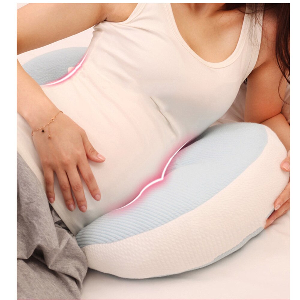 Schwangerschaft Kissen Schlafen Bambus Faser Kissen Schwangerschaft Waschbar U bilden Kissen Seite Schläfer Mutterschaft Bauch Unterstützung Kissen