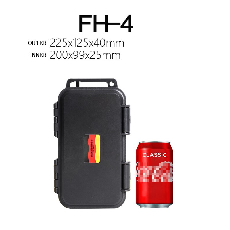 Outdoor Shockproof Sealed Waterproof Safety Case Protective Equipment Case ABS Plastic Portable Tool Box Dry Boxes