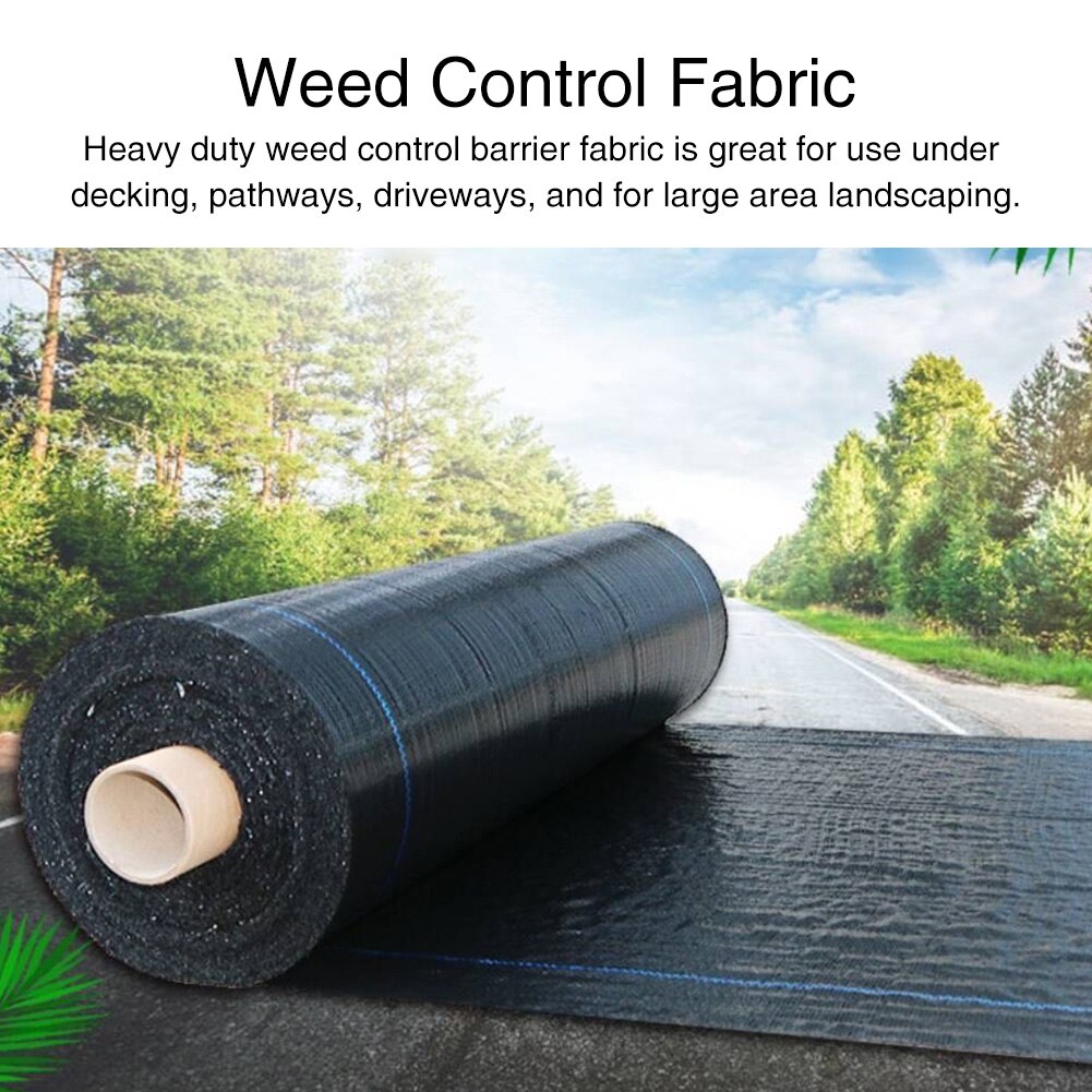 Garden mile® 50 m x 1 m, zware onkruidbestrijding, stof, mulchmembraan