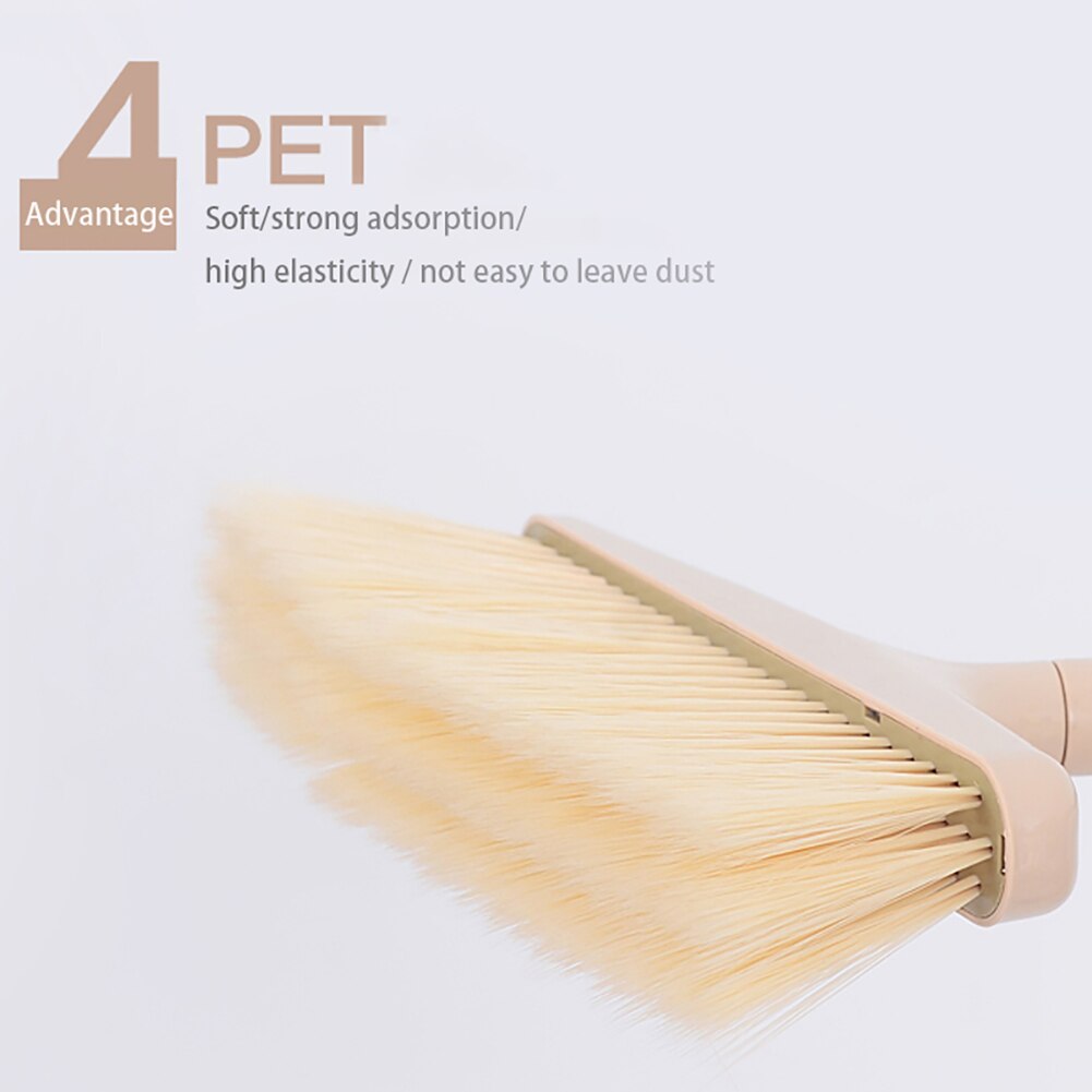 Long Handle Dustpan Extendable Broom Lazy Set Dustless Durable Accessories Household Cleaning Tool Broom Dustpan Suit