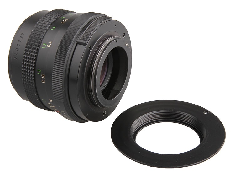 M42-EF Camera Lens Adapter Ring M42 Thread Lens Mount Adapter for Canon 5D Mark II 5DIII 5DIV 80D 70D 600D 700D 750D 200D 1200D