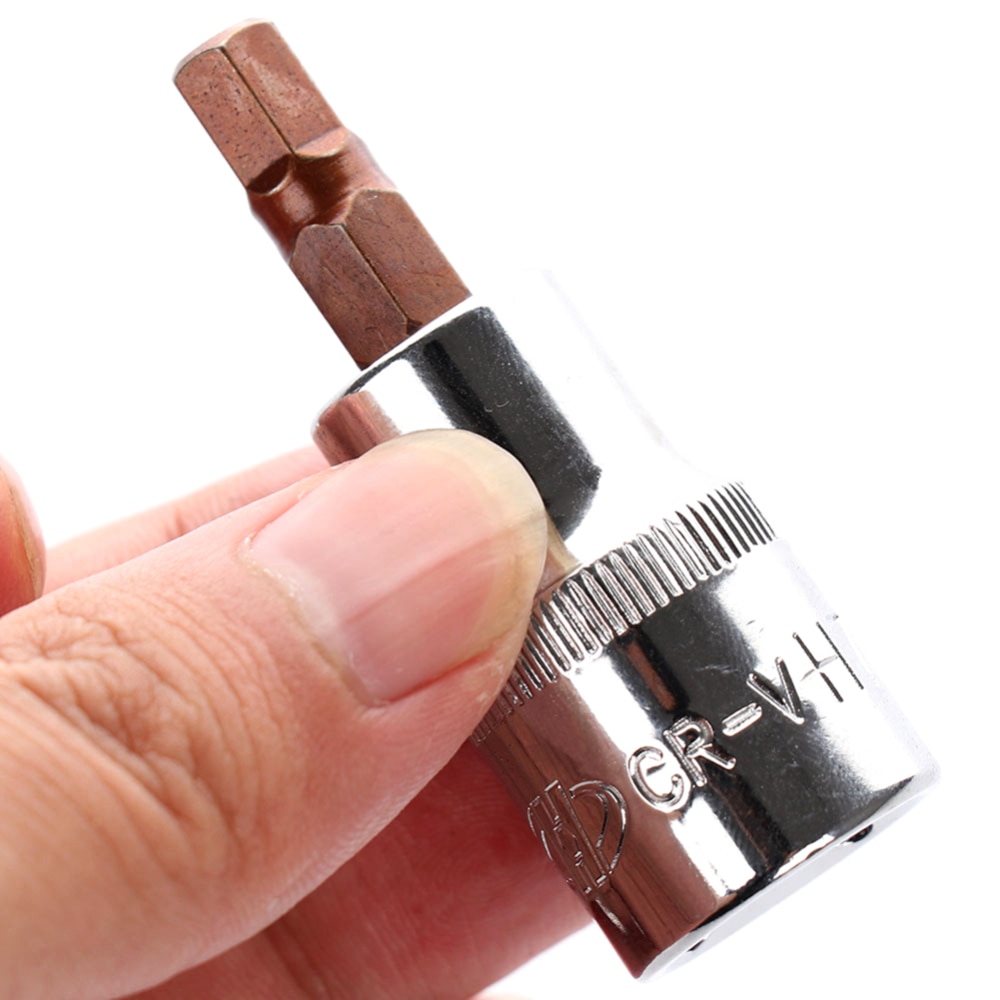 1PCS 1/2 12mm Hexagonal Socket Wrench Steel Alloy Socket Wrench High Hardness Protective Gases Set