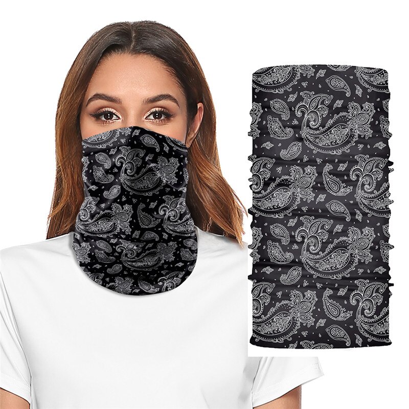 NADANBAO-écharpe Mandala, cagoule à Camouflage, Tube varié, bandeau serre-tête couvre-tête de bicyclette, Snowboard, couverture faciale