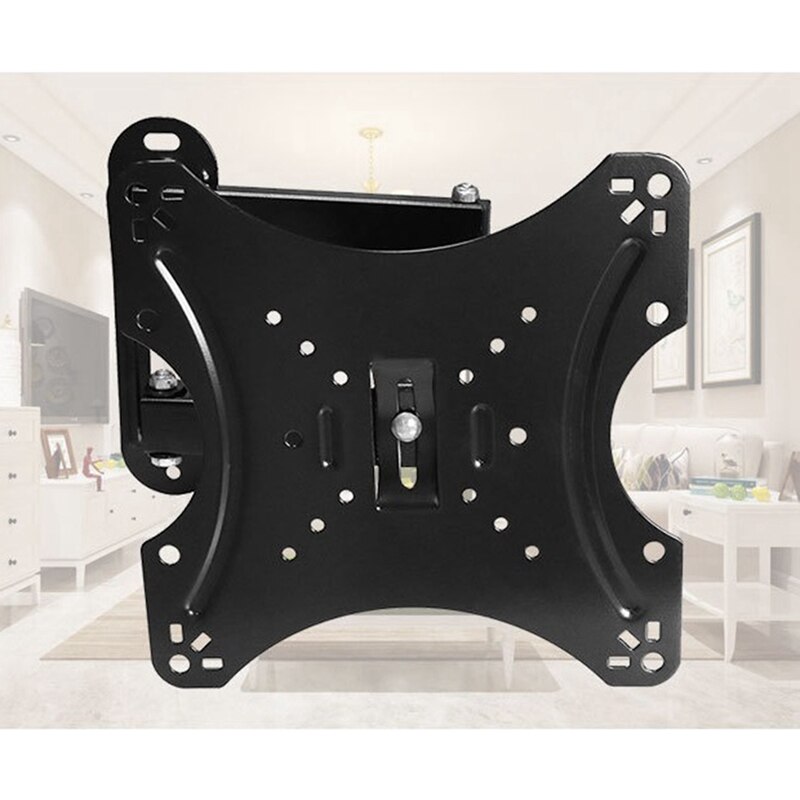 TV Wall Bracket Rotating Tilt Extension Rotatable TV Wall Mounting Bracket for 14-42 Inch TVs Up to 20KG