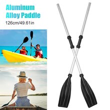 2 Stuks Aluminium Boot Peddels Sterke Uitschuifbare Roeispaan Afneembare Quick Release Surfen Peddel Kanoën Roeispanen Varen Accessoires
