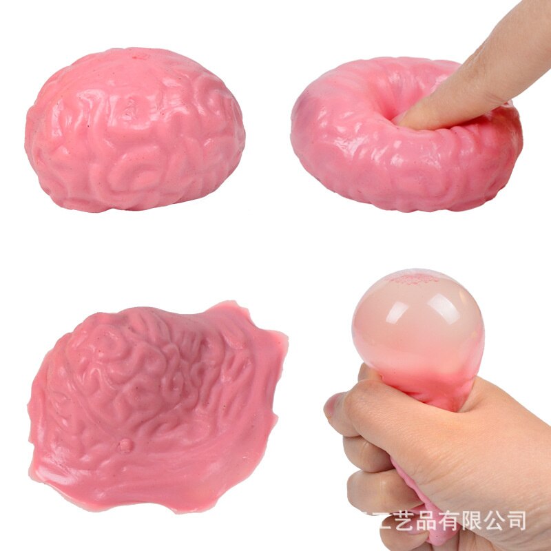 1pc Tomato Kids Toys Autism Squeeze Squishies Balls Stress Relief Fidget Toy Antistress Prank Props Water Ball: Light Grey